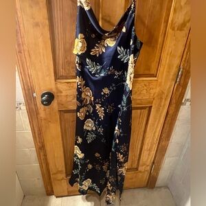 Atlas Maxi Navy Dress by Hello Molly.